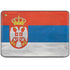 Serbia Flag Distressed HP Chromebook Skin