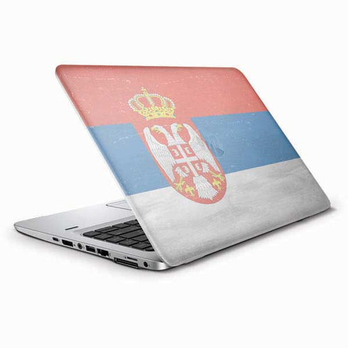 Serbia Flag Distressed HP Elitebook Skin