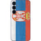 Serbia Flag Distressed Galaxy A35 5G Skin