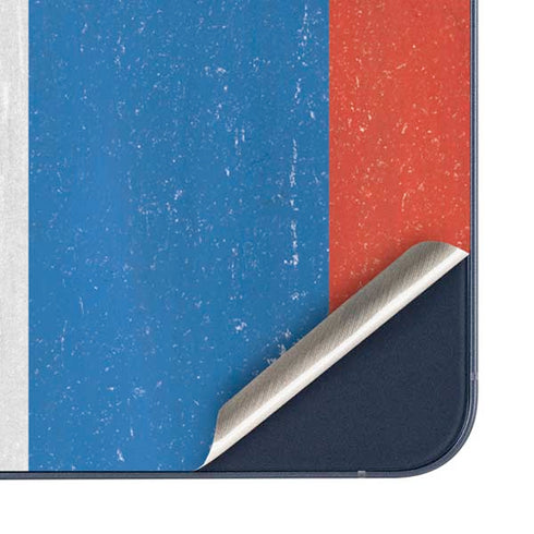 Serbia Flag Distressed Galaxy A35 5G Skin