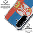 Serbia Flag Distressed Galaxy A36 5G Clear Case