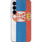 Serbia Flag Distressed Galaxy A36 5G Skin
