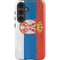 Serbia Flag Distressed Galaxy S25 Impact Case