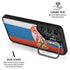 Serbia Flag Distressed Galaxy S25 Kickstand Case