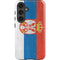 Serbia Flag Distressed Galaxy S25 Plus Impact Case