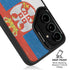 Serbia Flag Distressed Galaxy S25 Plus Kickstand Case