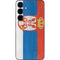 Serbia Flag Distressed Galaxy S25 Plus Skin