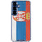 Serbia Flag Distressed Galaxy S25 Clear Case