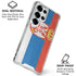 Serbia Flag Distressed Galaxy S25 Ultra Clear Case