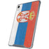 Serbia Flag Distressed iPad 11th Gen (2025) Clear Case