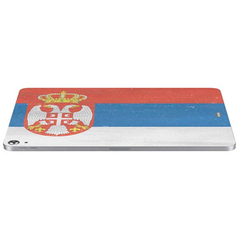 Serbia Flag Distressed Apple iPad Air Skin
