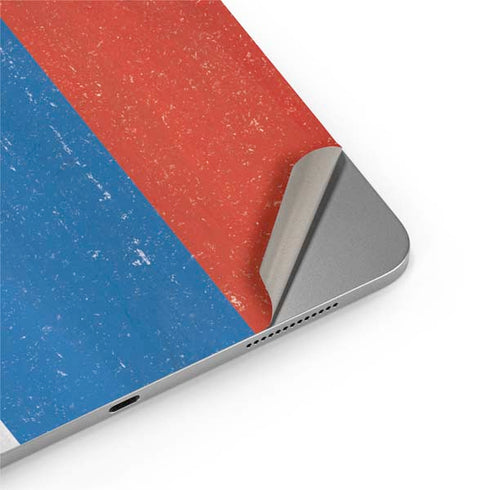 Serbia Flag Distressed Apple iPad Air Skin