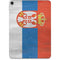 Serbia Flag Distressed Apple iPad Pro Skin