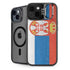 Serbia Flag Distressed iPhone 13 Kickstand Case
