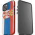 Serbia Flag Distressed iPhone 15 Impact Case