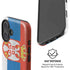Serbia Flag Distressed iPhone 16 Plus Magsafe Impact Case