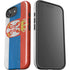 Serbia Flag Distressed iPhone 16e Impact Case