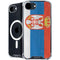 Serbia Flag Distressed iPhone 16e MagSafe Case