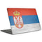 Serbia Flag Distressed MacBook Skins