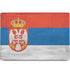 Serbia Flag Distressed MacBook Skins