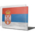 Serbia Flag Distressed MacBook Cases