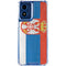 Serbia Flag Distressed Moto G 5G (2024) Clear Case