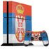 Serbia Flag Distressed PlayStation PS4 Skins