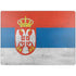 Serbia Flag Distressed Surface Laptop 7 15in Skin