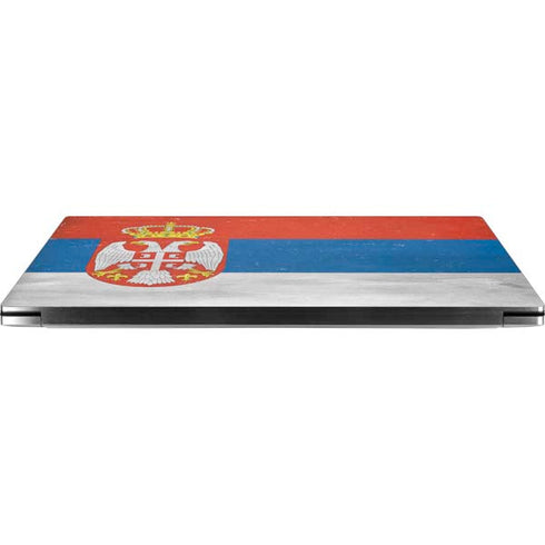 Serbia Flag Distressed Dell XPS Skin