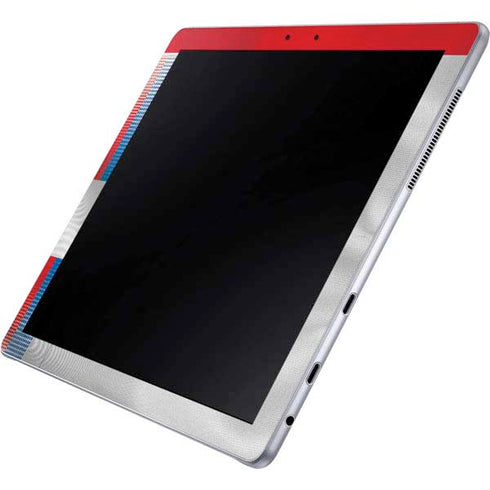 Serbia Soccer Flag Galaxy Book 12in Skin