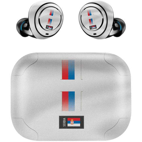 Serbia Soccer Flag Amazon Echo Buds Skin