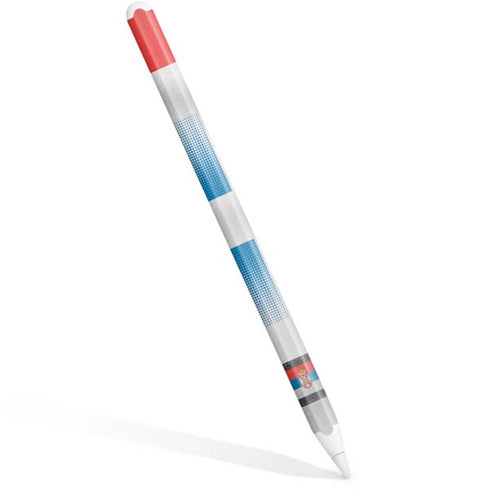Serbia Soccer Flag Apple Pencil (2nd Gen 2019) Skin