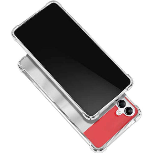 Serbia Soccer Flag Galaxy A16 5G Clear Case