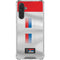 Serbia Soccer Flag Galaxy A17 Clear Case