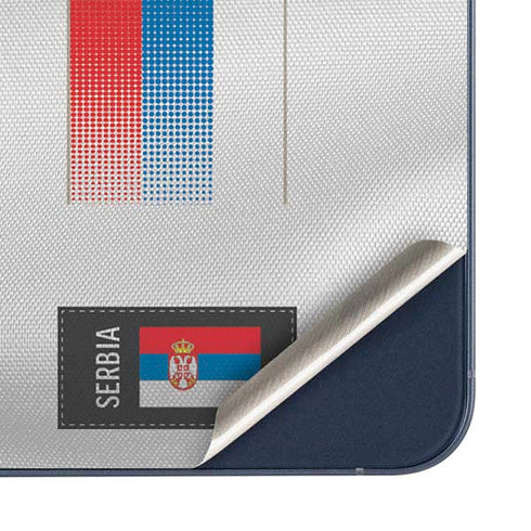 Serbia Soccer Flag Galaxy A36 5G Skin