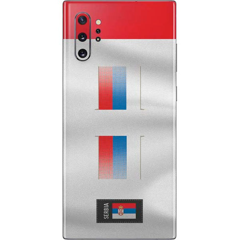 Serbia Soccer Flag Galaxy Note 10 Plus Skin