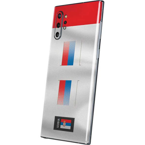 Serbia Soccer Flag Galaxy Note 10 Plus Skin