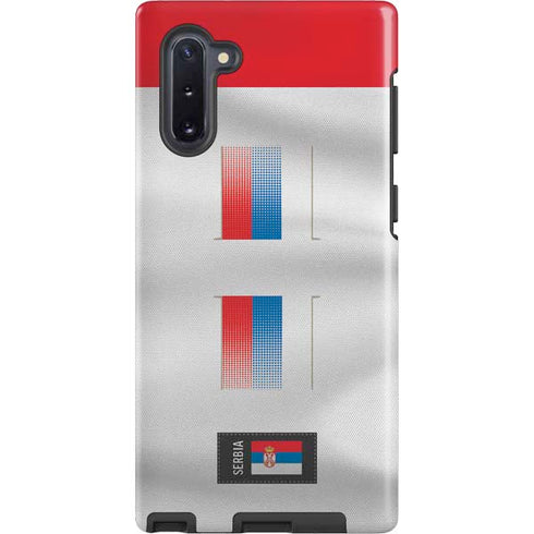 Serbia Soccer Flag Galaxy Cases