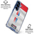 Serbia Soccer Flag Galaxy S25 Plus Clear Case