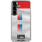 Serbia Soccer Flag Galaxy S26 Clear Case
