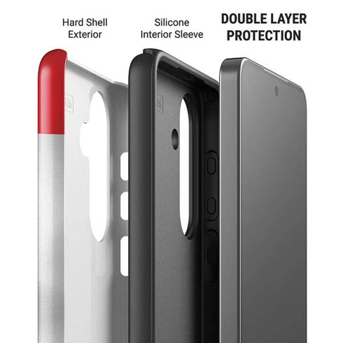 Serbia Soccer Flag Galaxy S26 Impact Case