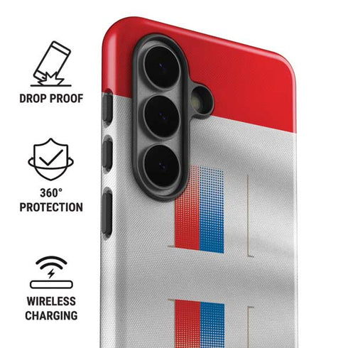 Serbia Soccer Flag Galaxy S26 Plus Impact Case