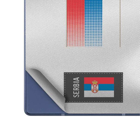 Serbia Soccer Flag Galaxy Z Fold6 Skin