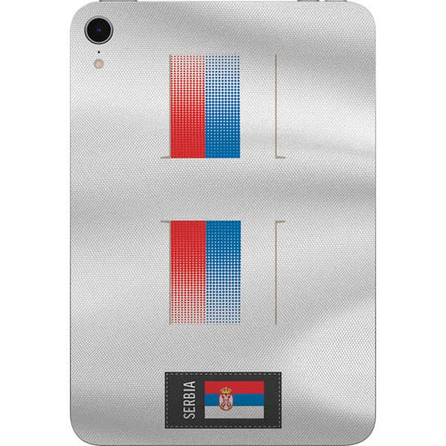 Serbia Soccer Flag Apple iPad Mini Skin