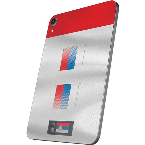 Serbia Soccer Flag Apple iPad Mini Skin