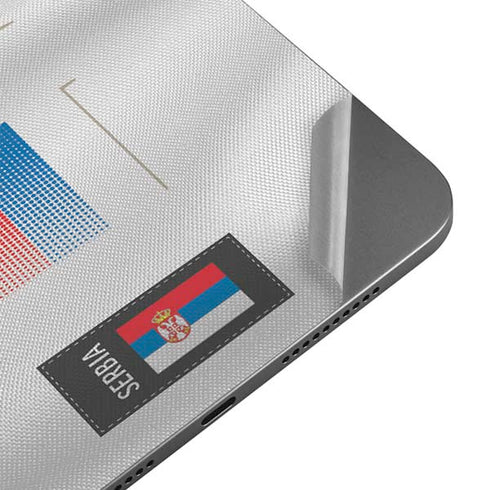 Serbia Soccer Flag Apple iPad Mini Skin