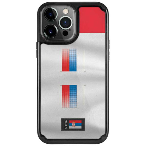 Serbia Soccer Flag iPhone Cases