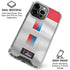 Serbia Soccer Flag iPhone 16 Pro Clear Case
