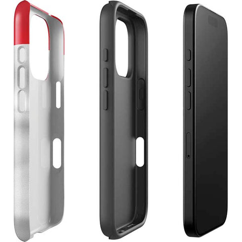 Serbia Soccer Flag iPhone 16 Pro Impact Case