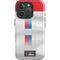 Serbia Soccer Flag iPhone 16 Pro Max Impact Case